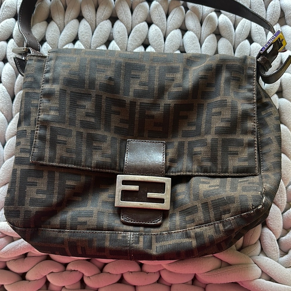 COPY - Vintage Fendi Brown Baguette Bag 100% Authentic